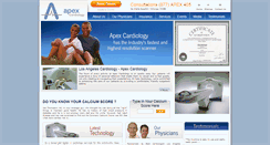 Desktop Screenshot of apexcardiology.com